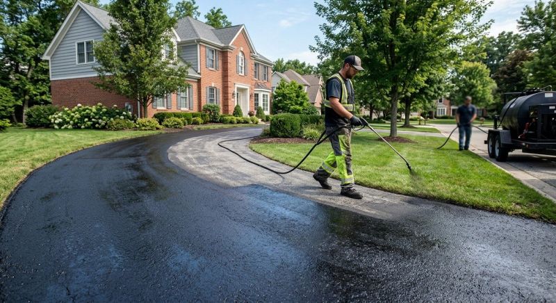 Blacktop Driveway Sealing in Sarasota, FL