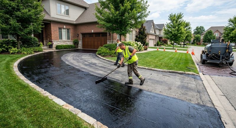 Driveway Sealcoating in Denver, CO